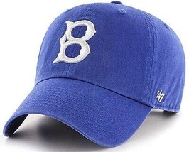 Los Angeles Brooklyn Dodgers MLB &#39;47 Cooperstown Clean Up Hat Cap Adjustable - £18.21 GBP