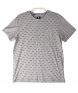 STEEL &amp; JELLY LONDON Men&#39;s Automobiles Print Pocket T-Shirt, Gray Large ... - $26.46 CAD