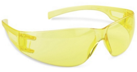 Safety Glasses With Ice Wraparounds lenses - Amber - £9.35 GBP