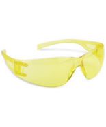 Safety Glasses With Ice Wraparounds lenses - Amber - £9.34 GBP