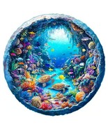 Wooden Puzzle - Ocean Wonders Gift 3D Relaxation Puzzle - Family game Toys - £13.13 GBP+