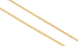 Unisex Necklace 14kt Yellow Gold 270089 - £358.91 GBP