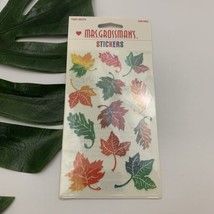 Mrs Grossmans Vintage Y2k Stickers New Sealed Fall Leaves Autumn Colors - £8.62 GBP