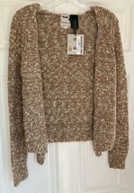 Harley Davidson Cardigan Sweater Brown Size Small NWT - £75.13 GBP