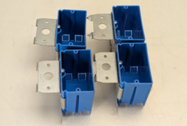 Pack of 4 Carlon 1-Gang 21 cu in New Work PVC Electrical Gang &amp; Outlet B... - $40.74 CAD
