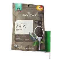 Navitas Organics Chia Seeds, 8 oz. Bag — Organic, Non-GMO - £2.29 GBP