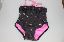 limted too pink flamingo lt809320 size 4 bathing suite - $12.86