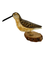 Gary Daisy Carved Shorebird Decoy Figure. Metal Leg  4/24/1981 - $34.60