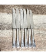 Oneida Community DEAUVILLE Silver Plate 1929 Silverware Dinner Knives Se... - £23.32 GBP