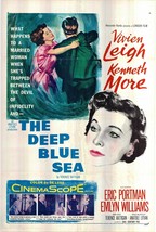 The Deep Blue Sea Original 1955 One Sheet Movie Poster - £296.31 GBP