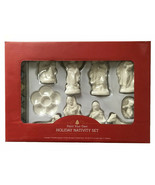 Paint Your Own Nativity Set Kit 18 Pieces Christmas Holiday Creche Baby ... - £29.00 GBP