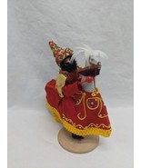 Vintage Polish Lajkonik Figure On Aplaca 6&quot; - $21.78