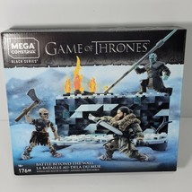 Mega Construx Game of Thrones Battle Beyond The Wall New Black Series 176 Pieces - £15.29 GBP
