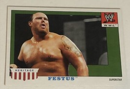Festus WWE Heritage Topps Trading Card 2008 #18 - $1.97