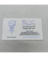 Vintage Roc Industries Talberg NY Business Card Adventures In Fantasy - €9,61 EUR