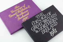 1980 &amp; 1981 Great Britain &amp; Northern Ireland Proof sets - £28.60 GBP