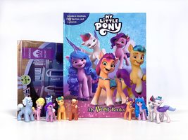 Phidal - My Little Pony My Busy Books -10 Figurines and a Playmat [Board... - $11.38