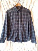 Michael Kors Size XL Plaid Long Sleeve Button Up Shirt ✨ - £9.32 GBP