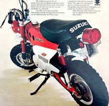 Suzuki Trailhopper Mini Bike 1970 Advertisement Christmas Motorcycle DWCC10 - £31.96 GBP