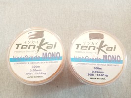 Lot 2 - High Grade 30 lb 300m Monofilament Line Japan Material Premium Q... - $211.25 MXN