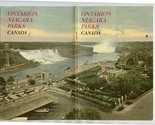 Ontario&#39;s Niagara Parks Canada Booklet &amp; Table Rock Scenic Tunnels Broch... - £14.01 GBP