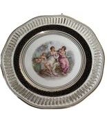 Winterling Bavaria Germany Cherubs Dessert Fruit Plate Reticulated - £8.51 GBP