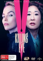 Killing Eve: Season 1, 2, 3 &amp; 4 DVD | Sandra Oh, Jodie Comer | Region 2 &amp; 4 - £37.98 GBP
