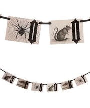 Bethany Lowe Designs &quot;Spooky Halloween Garland&quot; LO9430 - Nice!! - £13.62 GBP