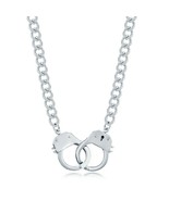 iJewelry2 Stainless Steel Razor Blade Tag Biker Curb Chain Necklace - £56.24 GBP