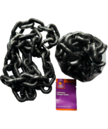 Plastic Chains Prisoner Costume 2Pc Fake Chain Shackle Dungeon Halloween... - $14.87 CAD
