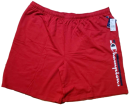 Mens Champion Athletic Gym Red Lounge Sleepwear Shorts Big 6X Free Ship NEW - $23.75