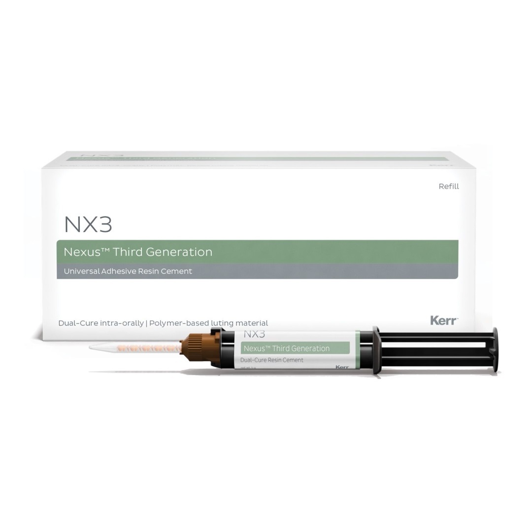 Kerr NX3 Universal Adhesive Resin Cement Yellow 5g Syringe 33645 - $68.75