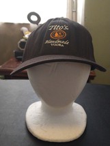 Tito&#39;s Vodka Baseball Hat Adjustable Cap Black Adult Mens Strap Back Mes... - £12.39 GBP