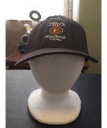 Tito&#39;s Vodka Baseball Hat Adjustable Cap Black Adult Mens Strap Back Mes... - $15.83