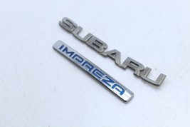 2005 SUBARU IMPREZA SUBARU IMPREZA REAR TRUNK EMBLEM LETTERS U0394 image 2