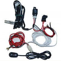 Universal Car & Truck Fog Light Lamp Relay Wiring Harness On/Off Switch Kit Set - $18.95