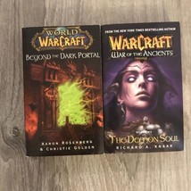 World Warcraft 2 Book Lot War of Ancients Demon Soul Beyond Dark Portal - £15.74 GBP