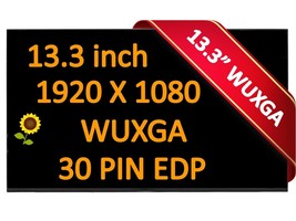 B133HAN06.8 Fit NV133FHM-N60 B133HAN05.K N133HCE-E7A B133HAN05.6 N133HCG-G52 - $84.98