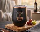 Woulfe Irish Coat of Arms Stemless Wine Travel Tumbler - $27.44