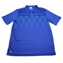 Fila Shirt Mens Large Blue Polo Sport Performance Casual Golf Rugby - £14.74 GBP