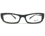 Ray-Ban Eyeglasses Frames RB5136 2285 Black Gray White Striped 51-16-130 - $79.26