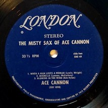 Ace Cannon - The Misty Sax of Ace Cannon [7&quot; Jukebox 33 rpm EP] 1967 - £4.49 GBP