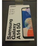 New! Samsung Galaxy A14 5G SMA146UZKVZPP 64GB Black Verizon Free Shipping - £116.84 GBP