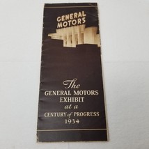 The General Motors Exhibit at a Century of Progress 1934 Brochure Photos... - $15.15