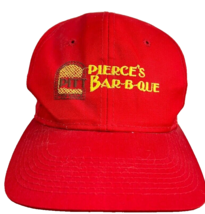 Pierce&#39;s Pitt Bar B Que Baseball Hat Cap Williamsburg Va Adjustable Embroidered - £28.05 GBP