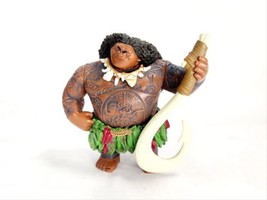 4&quot; Disney Moana Maui Demigod PVC Figure Figurine Toy Cake Topper Vietnam - £11.18 GBP