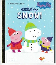 Hooray For Snow! (Peppa Pig) Little Golden Book - £5.43 GBP
