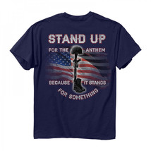 New Stand For The Anthem Because It Stands For Something Soldier T Shirt - £15.45 GBP+