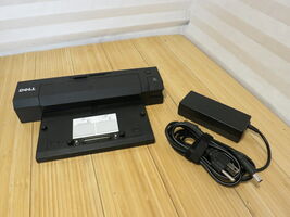 Dell E-Port Plus USB 3.0 PR02X Replicator Docking Station &amp; K8WXN 90W AC... - $29.99