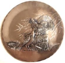 Wendell August Forge Stainless Washington Steel Corp Wild Turkey Plate H... - £92.35 GBP